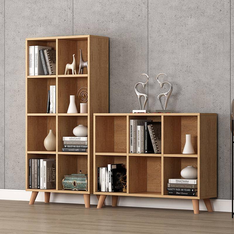 简易落书架日TRO式书柜收纳柜简多层子架学约生儿童置格物架边地