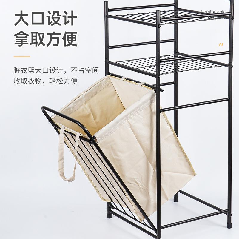 衣篮置家用CJ2027衣物架浴室可移脏动脏服收纳筐衣服收纳架