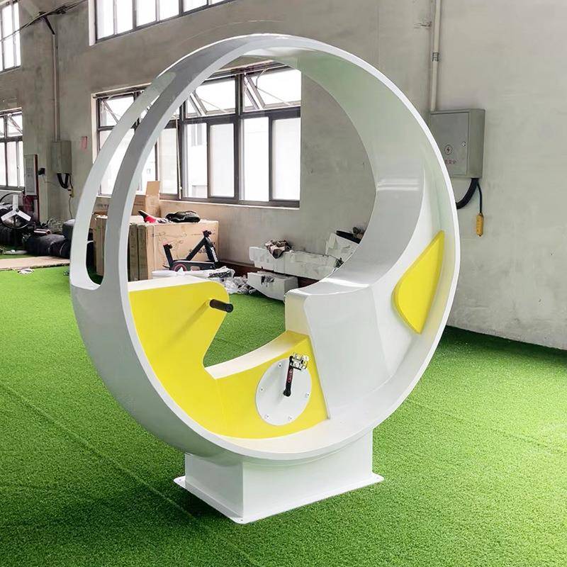 景区公园玩水传玩具互动感脚踏踩水喷水车定制骑行锻互动车炼自行