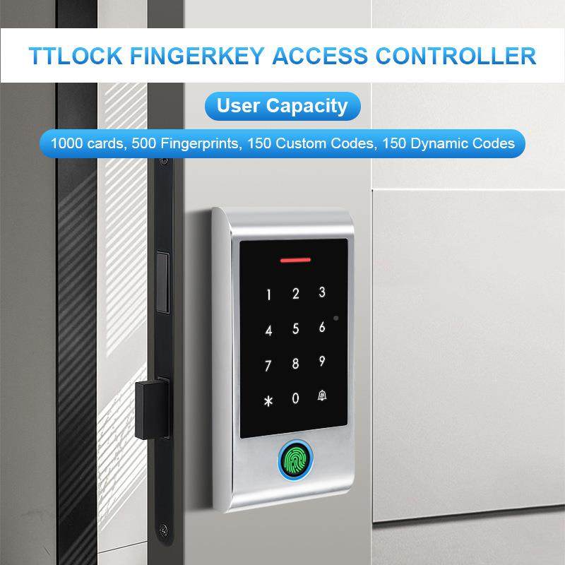 工厂锌合金码指纹系列弧形通通锁支HF6-BLE直持销刷卡密手机防水,电子/电工,门禁机,淘宝优惠券,粉丝福利购,淘宝优惠卷