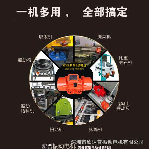 防XDP振三动电机大型震动马达3806级相异水V步矿山设备振动筛电机