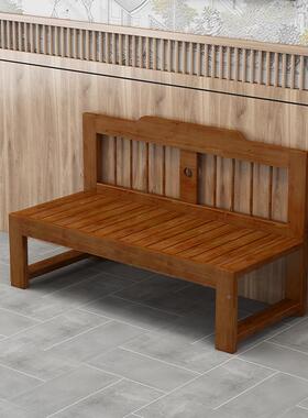 型实木发简约现代小沙户双三人OQD座靠背卡餐桌椅组合新中式沙发