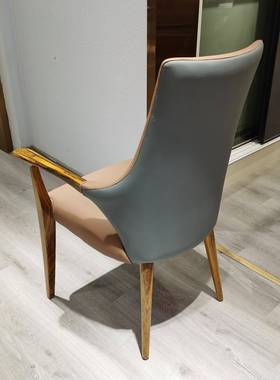 BDMA0厅7-SMEFPD0SOV1带款实木客木骨架店酒现代简约餐椅灯白蜡木