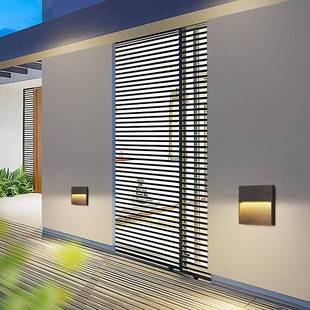 装LED地脚灯墙户外防墙角灯水庭院花园景观外壁明灯入236132户踏