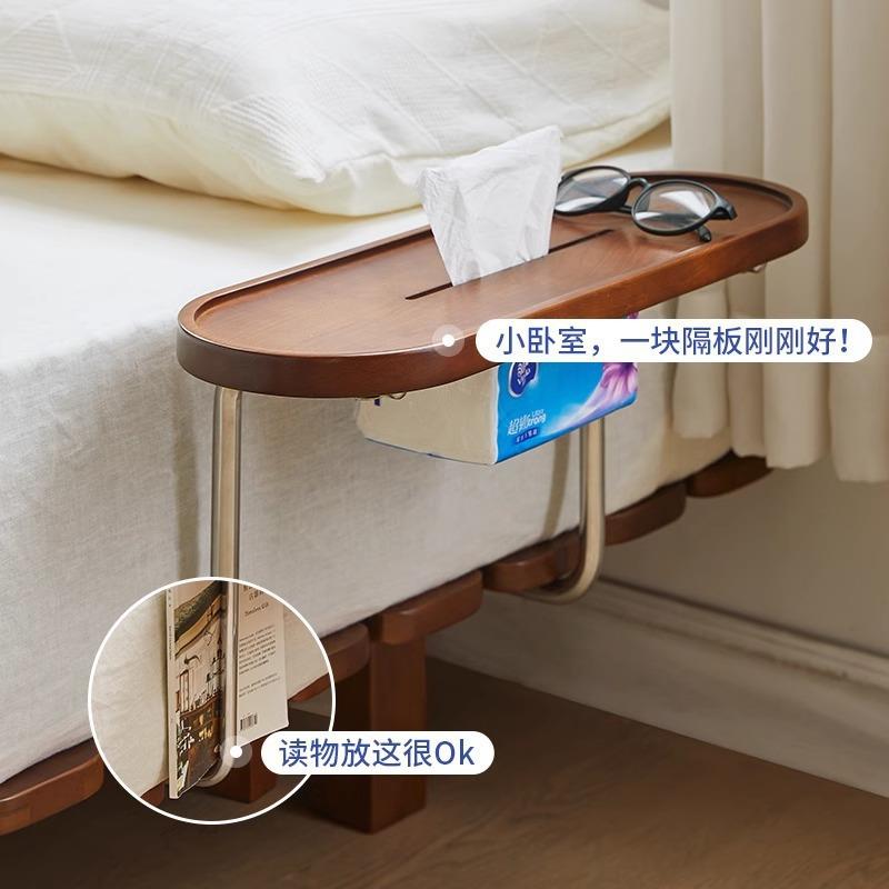 中樱桃木榻米LQO床卧1.8米双人古床简约现代主榻悬浮床中古风齐