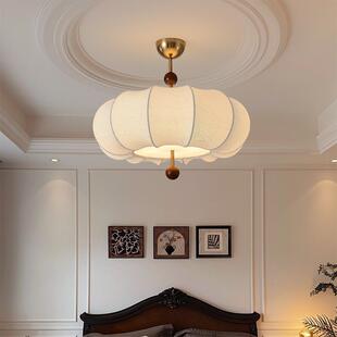 中古风布现客尚厅吊灯34664代温馨主卧室灯浪漫艺餐厅复古时简约