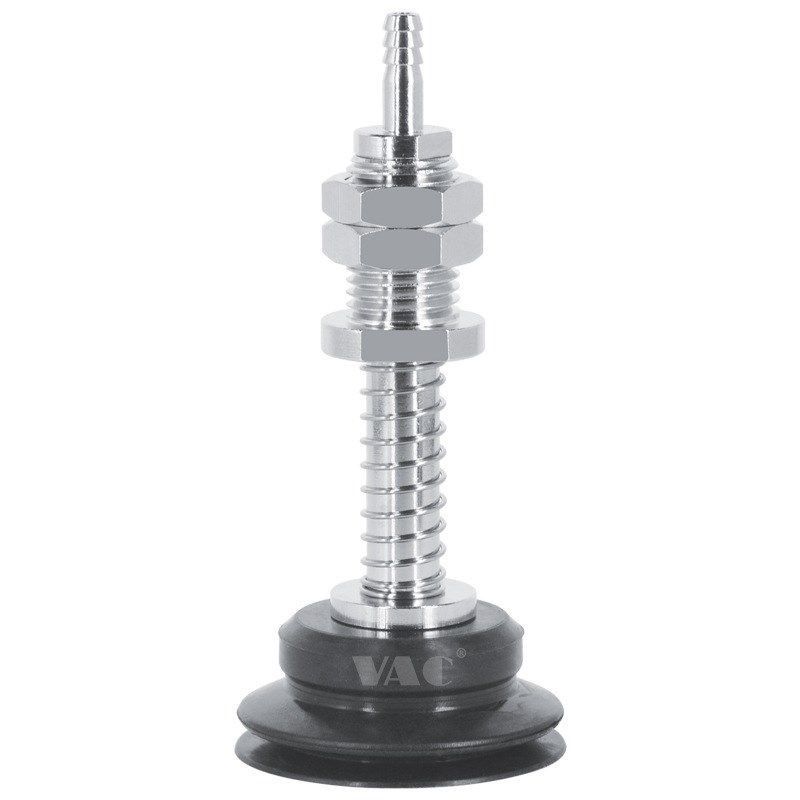 双层风琴硅胶橡胶真空吸盘带缓冲3/4/6/1015金具SZJ15N-FE5B6-M11