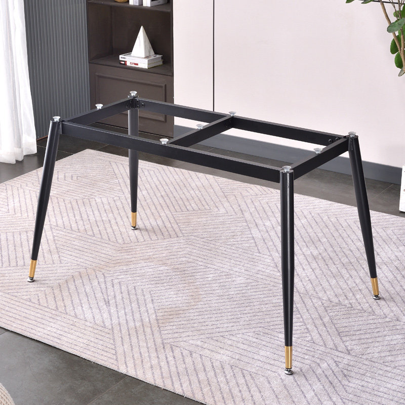 台脚台架岩板餐桌架西餐台架子餐厅桌架拆装铁艺桌脚办公桌腿支架