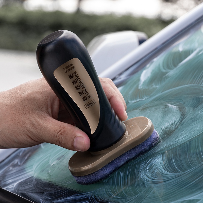 清洁研磨乳剂持久通透驱雨微划痕玻璃除油膜汽车前挡风油膜擦拭器