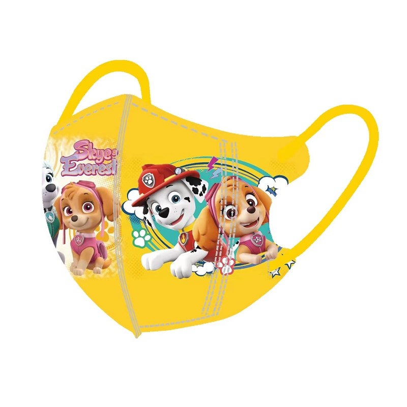 可爱卡通3d立体独立包装一次性儿童口罩汪汪特工队秋冬新款透气