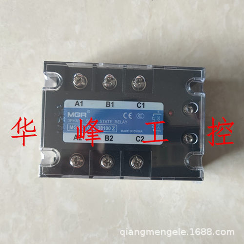SSR美格尔MGR-303238100Z三相固态继电器380V直流控交流100A