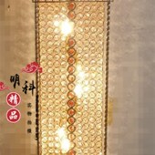 水晶金元 龟鹤延年 宝灯 饰落地灯 莲花方柱灯摆件 装 工艺灯精品