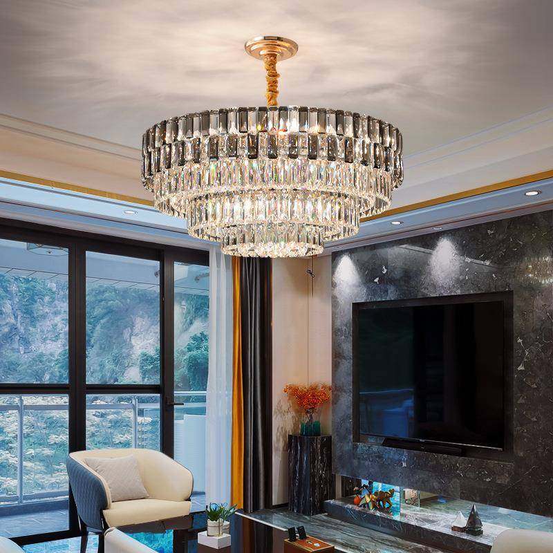 灯轻奢吊灯水晶灯吊客厅简约现代大气餐厅灯020年2新84918款后现,家装灯饰光源,智能吊灯,淘宝优惠券,粉丝福利购,淘宝优惠卷