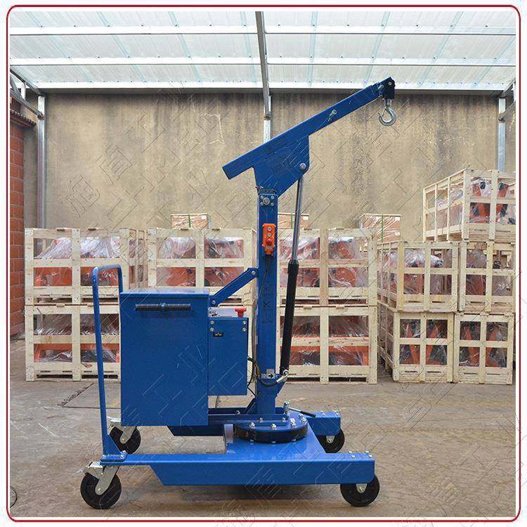 Schm运e重750id施盾半电动旋衡转平单臂吊550kg吊小车移动旋转吊