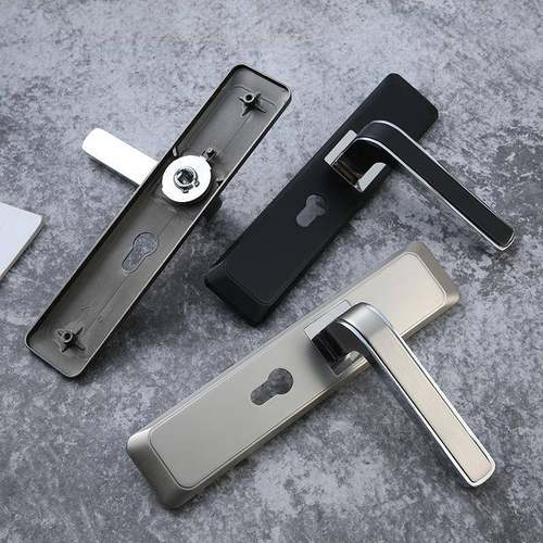 锌合金01简把音约房间门锁室内卧室实木门锁通用执手锁锁家用静机