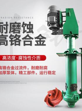 r立液式下渣浆泵65v吸砂清淤小型泥浆泵40pv耐腐ESU蚀化工k抽沙泵