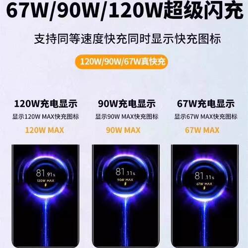 适用红米Note15Pro数据线6A快充线ote4/13/12/n11手机充电线120W超级快充适用小米N1OTE5R澎湃秒充适用红米线