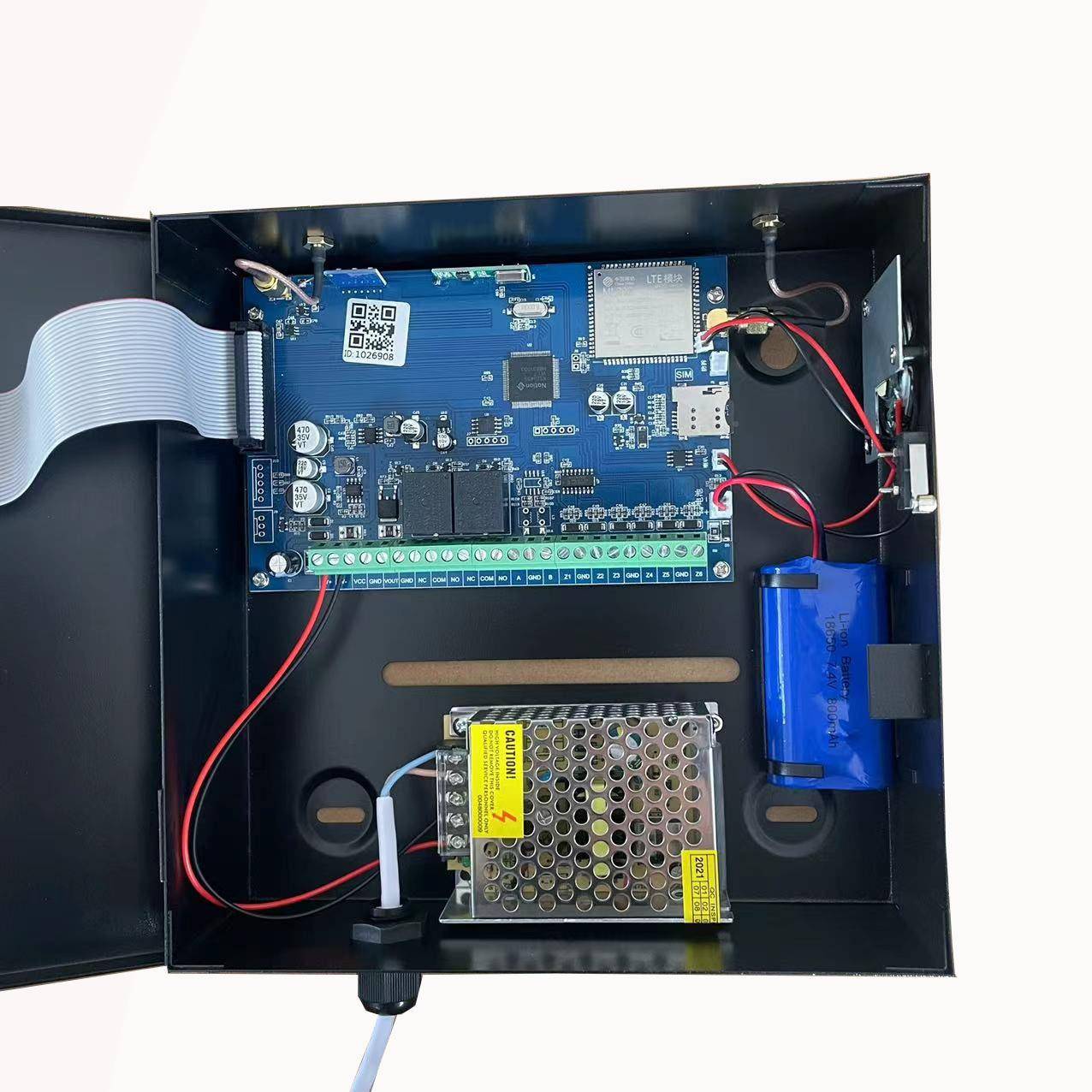 33无线烟感无线手无动报4警钮按无线声光报ps-819d警器线火灾报警
