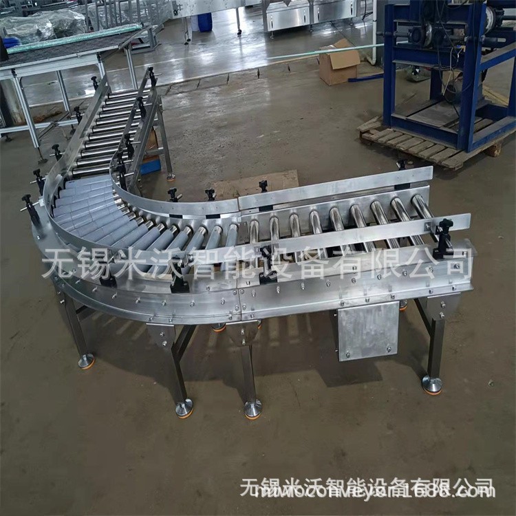 钢制链轮锥滚筒纸箱积放输送机