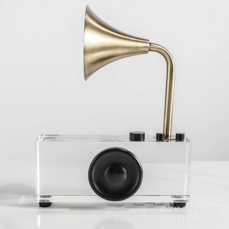 现代复古件音响摆样家板房店居客BJ-ST23/厅民宿电视柜酒桌面玄关