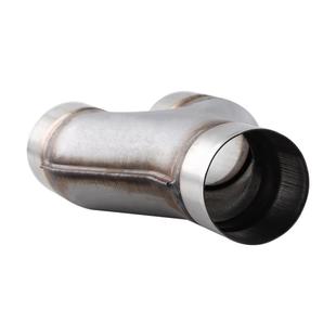 汽车X改装 不锈排气系统三通四通型气Y型管74438钢转接头排管尾喉