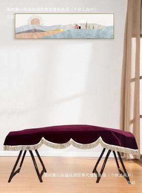 加厚布丝绒古罩筝ROE艺古筝套古筝防尘罩筝盖古布琴披