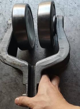 X48模锻链3滑架重型0悬X348/458挂输送线式XT80/10/160滑轮X458涂