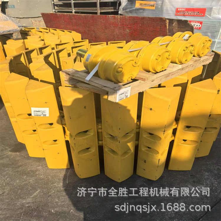 山推DH24推土机湿地履带总成 引导轮 支重轮156-40-01000