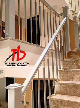 新款铝镁合金复楼梯扶式手室内家用现代约立柱简别墅89431阳台护