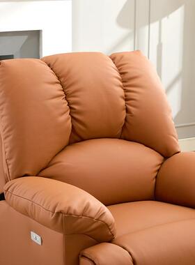 头等空舱电太动沙发单人布庭家影院电动懒人躺艺椅客厅FDU欧式可