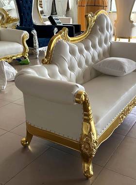 生产欧式躺实木贵30327妃玫瑰花沙发椅椅婚卧礼现场沙发室美人榻