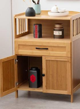 多功能置14039楠物柜厨收纳柜新中式简单餐边柜客厅茶房水柜实木