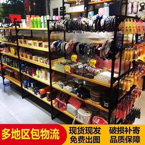 名创中岛货文具店袜功子架店双面多优品精品饰品店挂718能摆展示