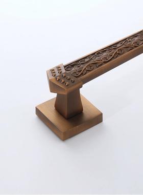 木门仿MTO古拉手对开门明装把手KVT酒拉店对装古中铜拉手欧式房门