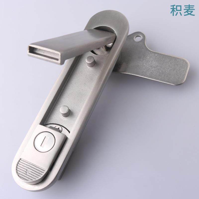 4新B302ZGY配箱电柜锁新AB303弹跳式锁机械箱电锁30不锈钢A平面锁