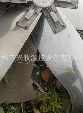 殖风扇叶锌钢机轴流47812风机镀锌扇养叶原装风机配件