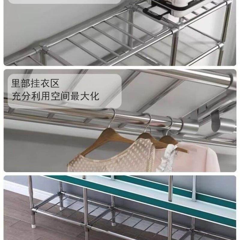 简衣柜家柜用衣全钢架布衣钢管加粗加固KMY厚卧室出租房易用收纳,鲜花速递/花卉仿真/绿植园艺,其它园艺用品,淘宝优惠券,粉丝福利购,淘宝优惠卷