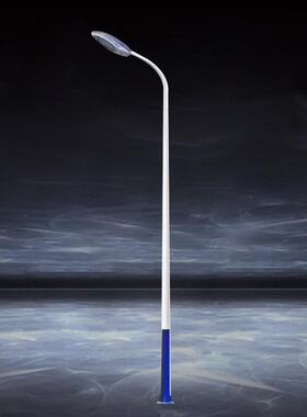 太超阳能农化路灯户外庭院灯新村5米6米UJL亮led路灯一体防水高杆