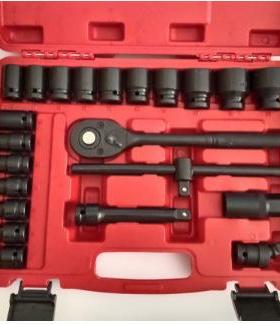 直销1/气动2件QVG套套筒棘3轮扳手风筒炮2套修理套装