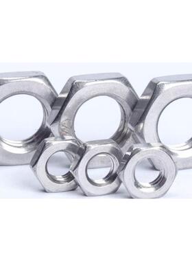 30不42锈钢DI439薄螺母M10M12M14NM16M20M4CFIM30