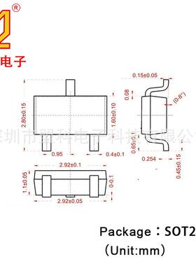 1970MKAO34体01.丝印A1LASOT-23-3L大积MOS管场效应管4230AV