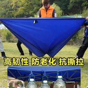 户外车棚停车棚家用汽车阳棚折叠动防遮晒移四脚棚雨ETH防雨大伞