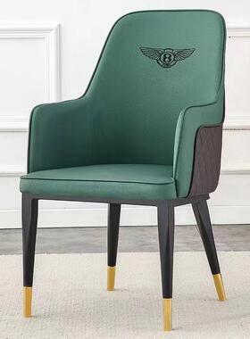 软处椅子家用轻奢现酒店餐椅代简约55420售楼洽谈椅宴会椅商包用