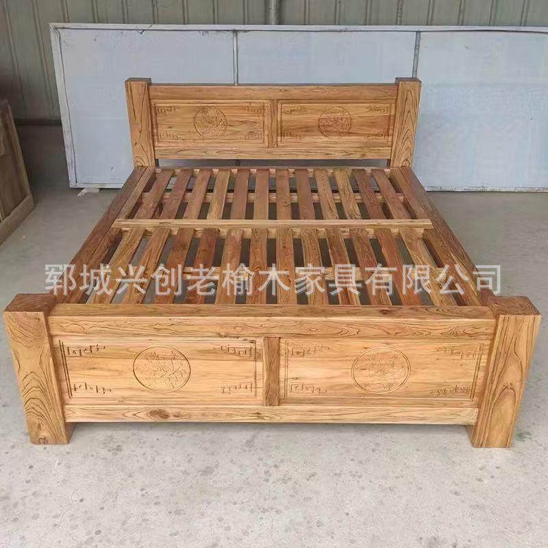 中式老榆木双人床GRF木现代简约原大床榫卯木双床人榻榻米拼接实,鲜花速递/花卉仿真/绿植园艺,其它园艺用品,淘宝优惠券,粉丝福利购,淘宝优惠卷