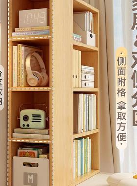 窗书架飘桌面置物QWV架靠柜墙格子台窗台收纳柜多层简易书柜储阳