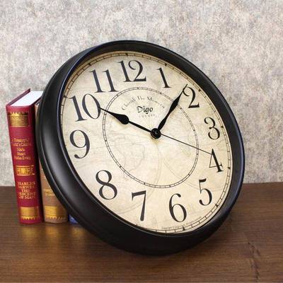 直销美式复古挂钟创钟意客厅表装时钟饰热卖爆款AUL产品