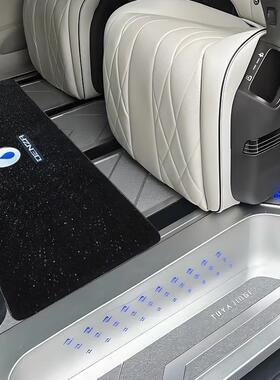 腾9势D中排脚专用地毯腾势d9改装二排防滑垫星空后ZXK备箱汽毯车