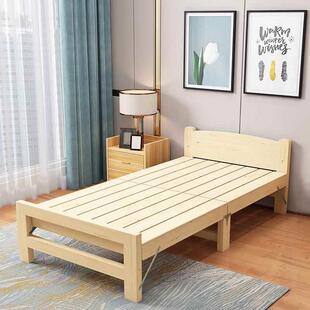 .一米宽的便单人床轻款轻实木床女孩12m客人快速值49661班室木质