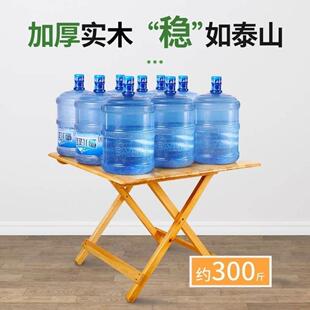 实柏木桌易子折叠圆家用简522正方形外吃饭户地木摊学习方桌桌长