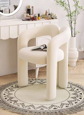 Swyu轻红LFD化妆椅网衣帽间设计师现代简约a卧室家用奢梳妆台椅子